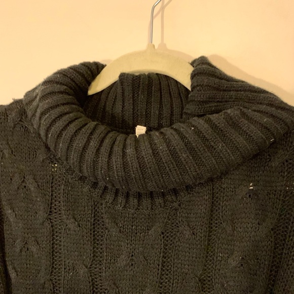 Black Sweater Dress (ROOLEE) - Picture 4 of 4